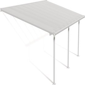 Palram Canopia Feria terr. overdæk, 16,1 m2, hvid