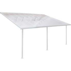 Palram Canopia Feria terr. overdæk, 4x6m, hvid