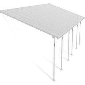Palram Canopia Feria terr. overdæk, 4x8,5m, hvid