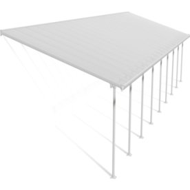 Palram Canopia Feria terr. overdæk, 4x12,7m, hvid