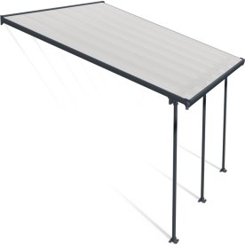 Palram Canopia Feria terr. overdæk, 4x4,2m, grå