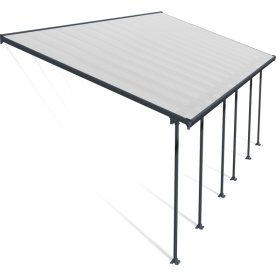 Palram Canopia Feria terr. overdæk, 4x8,5m, grå