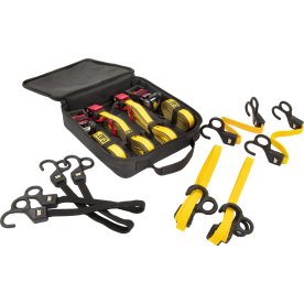 CAT Rejsesæt m. Spænderemme & Elastikker – 11 dele