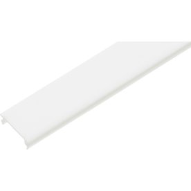 Elfa Decor cover t/skinne, H110, mat hvid