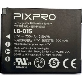 Kodak Batteri Pixpro WPZ 3.7v/700mah