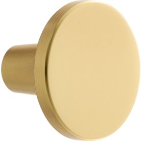 Elfa Decor flad knop, messing
