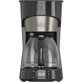 Black+decker Kaffemaskine LCD 12 Kopper, sort