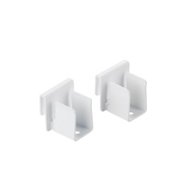 Elfa Decor bøjlestang sideholder, mat hvid, 2 stk