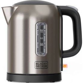 Black+decker Elkedel 1L 2200W, Børstet Stål