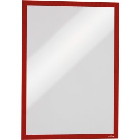 Durable Duraframe Magnetic | A3 | Rød | 5 stk.