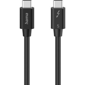 Hama Kabel USB-C Thunderbolt, sort