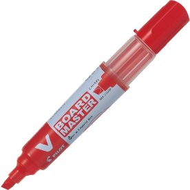 Pilot V-Board Master WB Marker | M skrå | Rød