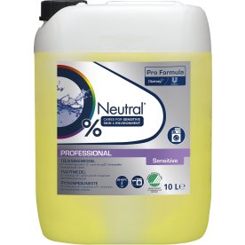 Neutral Pro Flydende Vaskemiddel, Sensitive, 10L