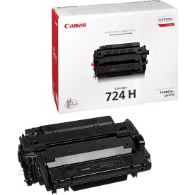 Canon nr.724H/3482B002AA lasertoner, sort, 12500s