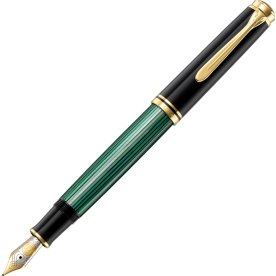 Pelikan Souverän 800 Fyldepen, EF, black/green