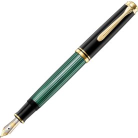 Pelikan Souverän 600 Fyldepen, B, black/green