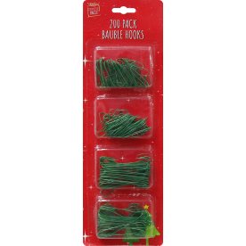 Julepynt Ornament Kroge 200 stk., H6,5cm, grøn