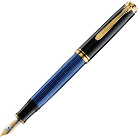 Pelikan Souverän 400 Fyldepen, F, black/blue