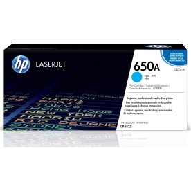 HP no 650A CE271A lasertoner, blå, 15000s