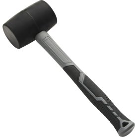 Probuilder Gummihammer glasfiber, 500g.
