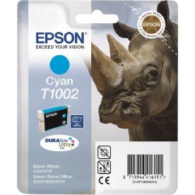 Epson nr.T1002/C13T10024010 blækpatron, blå, 800s