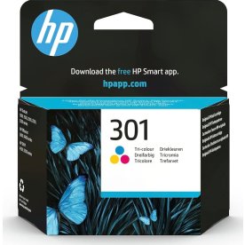 HP no 301 CH562E blækpatron, 3-farve, 165s