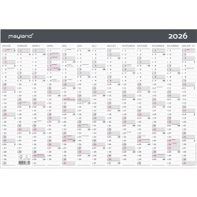 Mayland 2026 Kontorkalender Moderne, 1x13 mdr.