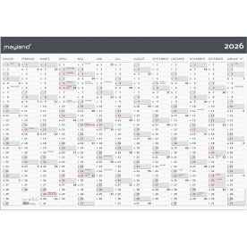 Mayland 2026 Kæmpekalender Moderne, 1x13 mdr.