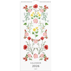 Mayland 2026 Vægkalender Blomster