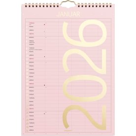 Mayland 2026 Familiekalender Color, lille