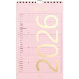 Mayland 2026 Familiekalender Color, stor