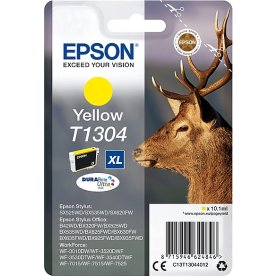 Epson nr.T1304/C13T13044012 blækpatron, gul, 750s