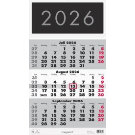 Mayland 2026 Vægkalender Triplanner