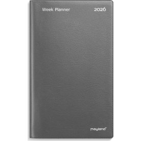Mayland 2026 Week Planner, vinyl, grå