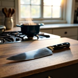 Edge de Élite Damaskus Kokkekniv 20 cm