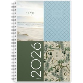 Mayland 2026 Ugekalender, højformat, plast, 4 ill.