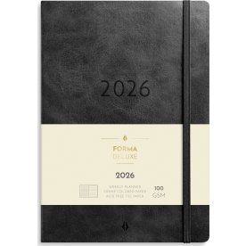 Mayland 2026 Forma Deluxe Ugekalender, A5, sort