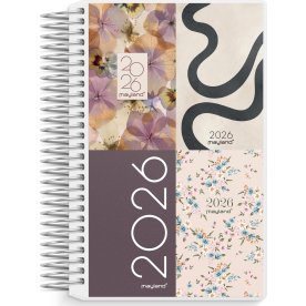 Mayland 2026 Mini Dagkalender, plast, 4 ill.