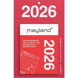 Mayland 2026 Lille afrivningskalender