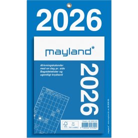 Mayland 2026 Kontor afrivningskalender