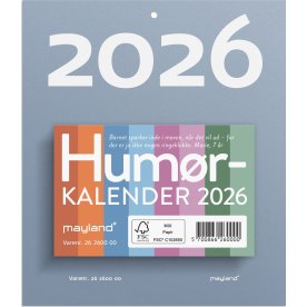 Mayland 2026 Afrivningskalender Humør
