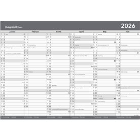Mayland 2026 Basic Kontorkalender WB, A2