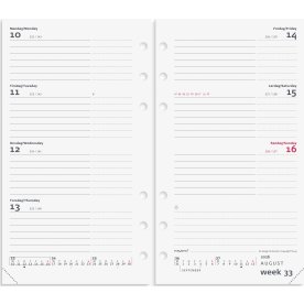 Mayland 2026 System PP Int. Ugekalender, refill