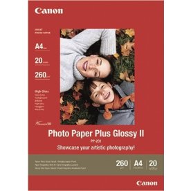 Canon PP-201 blank inkjetfoto, A4/260g/20ark