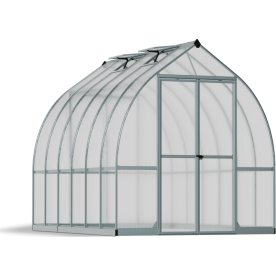 Palram Canopia Bella Drivhus, 9 m2, sølv