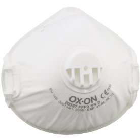 OX-ON Støvmaske Basic FFP3 NR D m/ventil, 10 stk.