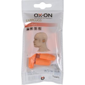 OX-ON Ørepropper Comfort, 39 db, 5 par