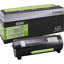 Lexmark 502H toner sort, 5000 s