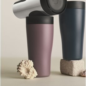 Georg Jensen Sky Termokop H19 cm, mørk rosa