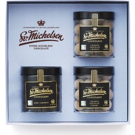 Sv. Michelsen Gaveæske med 3 glas dragé 450g